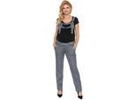 Peekaboo Pantaloni Premaman Da Donna Con Bretelle Silentee Nero S/M
