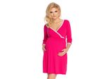 Peekaboo Camicia Da Notte Maternità Donna Vastt Fucsia L/Xl