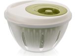 Orion | Centrifuga Per Insalata - 4,5 Litri - Trasparente/Verde - Azionamento Manuale - Lavabile In Lavastoviglie - Robusta