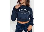 Dstreet Felpa Da Donna San Francisco Navy L