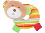 Lorelli Sonagli Per Bambini, Peluche Da Afferrare, Colori Vivaci, Dalla Nascita Beige
