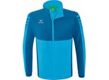 Erima Six Wings Giacca Con Maniche Rimovibili 465014 Curacao/Mykonos Xl