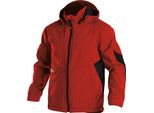 Dassy® Gravity Giacca Softshell Rosso/Nero Taglia S Lunghezza: Standard