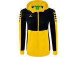 Erima Six Wings Giacca Da Allenamento Con Cappuccio Giallo/Nero 36