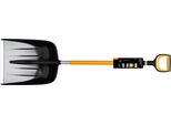Fiskars 1057177 Pala/Trowel Pala Da Neve In Metallo Nero, Arancione