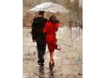 Pittura A Numeri Con Telaio Pittura - Passi Per Due 40X50 Cm