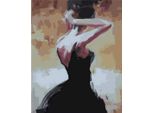 Pittura Con I Numeri E La Cornice Quadri Per Dipingere - L'arte Della Danza 40X50 Cm