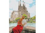 Pittura Da Numeri Con Telaio Quadri Da Dipingere - Momenti Della Sagrada 40X50 Cm