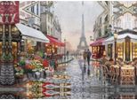 Quadro Per Numeri Con Cornice Quadri Per Pittura - Parigi 50X40 Cm