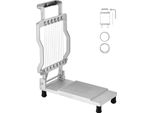 Succebuy Affetta Formaggio, Lama Da 0,39" E 0,78"", Filo Rimovibile, Lega Di Alluminio, Acciaio Inox 316, Cucina, 0 Tensione, Affetta Formaggio, Argento"