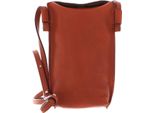 Marc O'polo Pelle Borsa Per Cellulare Borsa A Tracolla Gladys Cellphone Bag Rustic Orange Arancione