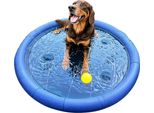 Tappeto Irrigatore, Tappeto Refrigerante Per Animali, Fontana Da Giardino Per Cani Felix 100 Cm