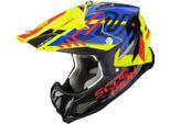 Scorpion VX-22 Air Neox Motocross Helm, Blau/Gelb, Xl (61/62)
