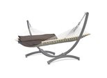 Amaca Potenza Con Telaio Per Due Persone Amaca Con Barra 210X140 Cm I Telaio Zincato 350 Kg