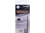 Lyra Graduate Set Di Matite Artistiche 6 Pezzi
