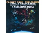 Afrika Bambaataa - Planet Rock - The Album (Clear Blue Purple & Gold Splatter Coloured) (Limited Edition) (Lp)