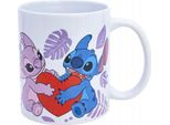Disney Stitch - Tazza In Vetroceramica In Confezione Regalo Della Collezione Stitch & Angel 325 Ml