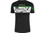 Hotspot Design T-Shirt Linear Pike, L, Nero-Verde, 010003803