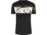 Hotspot Design T-Shirt Linear Carpfishing, Xxl, Bianco E Nero, 010003505