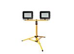 Yakimz Led Proiettore Con Treppiede Luci Di Lavoro Faretto Hotel Costruzione Proiettore 2X30W Bianco Freddo