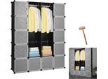 Jiubiaz Armadio Sistema Di Scaffalatura Creatività Armadio Di Stoccaggio Fai Da Te Bagno Scaffale Scaffale 20 Cubi