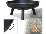 Yakimz Ciotola Per Il Fuoco Pozzo Di Fuoco Rimovibile Stufe Giardino 80 Cm Cesto Per Il Fuoco Con Foro Saldato