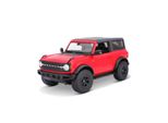 Maisto 31456 - Modellino Auto - Ford Bronco '21 Wildtrak (Rosso, Scala 1:18) Modellino Auto