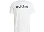 Adidas M Lin Sj T-Shirt Uomo Bianco L