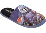 Star Wars: The Mandalorian - Pantofole Da Uomo NS6645 (40,5 Eu - 42 Eu) (Nero/Blu)