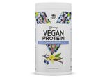 Yummy Vegan Protein - 450G : Mirtillo Vaniglia I Polvere I Sapore Eccellente I Proteina Multicomponente A Base Vegetale I Proteina Di Zucca I Proteina Di Fava I Proteina Di Pisello I Proteina Di Mandorla I Proteina Di Canapa I Profilo Aminoacidico Completo I Alto Valore Biologico I Non Ogm I Senza Lattosio I Senza Glutine