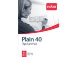 Blocco Nobo Per Lavagna A Fogli Mobili, A1, Bianco 40 Fogli, 70G/M