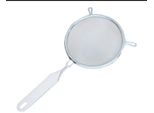 Colino In Metallo, Placcato In Stagno, Con Manico In Metallo-Plastica, Diametro 12 Cm, Lunghezza 26 Cm Colino Da Tè In Metallo Colino Per Cucina