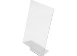 Deflecto 770301 Supporto Da Tavolo Deflecto Con Porta Biglietti Da Visita, Din A4 Verticale