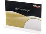 Deflecto 47905 Supporto Da Tavolo Deflecto, Din A5 Orizzontale, Diritto