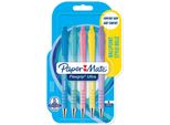 Papermate 2152934 Paper Mate Kugelschreiber Flexgrip Ultra Pastel. M Sch. 5Er Blister