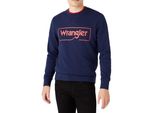 Wrangler - Felpa Da Uomo (W662HA), Taglia:Xxl, Colore:Navy (114)