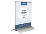 Europel 350061 Supporto Da Tavolo Europel, Din A5 Verticale, Base In Alluminio