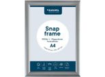 Europel 355001 Cornice Per Poster Europel Premium, Din A4, 25 Mm, Anodizzata Argento