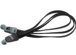 Cinghia Di Tensionamento Tubus A 3 Pieghe, Con Due Chiusure Da 14 Mm Nero