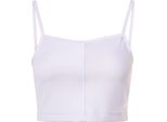 Reebok Yoga Performance Rib Crop Sport-Top Lila M Frau Lila M