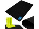 Kotarbau® Zerbino Matador Antiscivolo Tappetino Antisporco Tappetino Per La Pulizia Tappetino Resistente Antracite 80X120 Cm