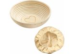 Westmark Set GäRköRbchen Rund, Mit Herz, Ø 24,5 X 8,5 Cm, Mit Bezug, 3236227B
