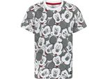 Disney - T-Shirt Con Stampa All-Over Per Ragazzi NS5414 (116) (Bianco)
