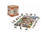 Wooden City Puzzle In Legno Gattino A Venezia 2In1, 300 Pezzi Eco