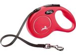 Flexi - Guinzaglio Retrattile Per Cani "New Classic"", S TL5344 (5 M) (Rosso)"