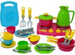 Set Cucina 30El Utensili Da Cucina Tazze Pentole Posate Technok 3589 P8