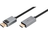 Digitus DB-340202-010-S Cavo Adattatore Digitus Displayport, Dp - Hdmi Tipo A, 4K, 1,0 M