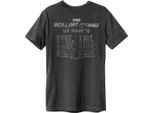 Amplified - Maglietta "Us Tour 78"" Per Uomo/Donna Unisex GD894 (Xs) (Charcoal)"