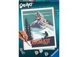 Ravensburger Creart - Pittura Con I Numeri 23500 - Zermatt - Dai 12 Anni In Su