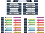 Schneider ML04010902 Schneider Paint-It 040 52 Pezzi Pennelli-Pennarelli Colori Assortiti